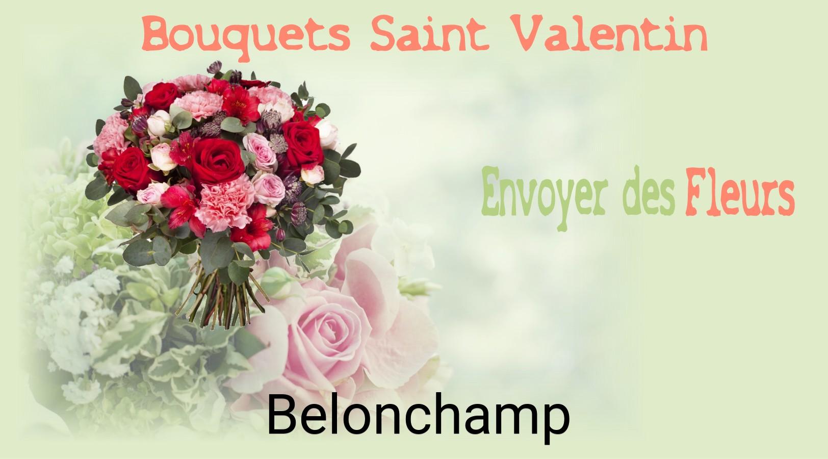 Roses de Saint-Valentin livrées à Belonchamp